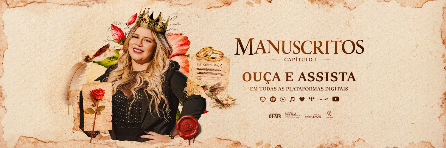 marília mendonça's banner