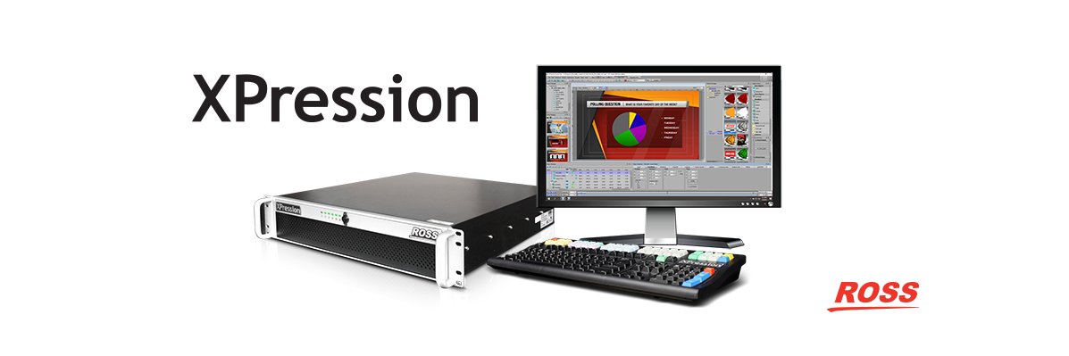 Ross Video XPression's banner