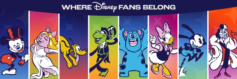 Disney D23's banner