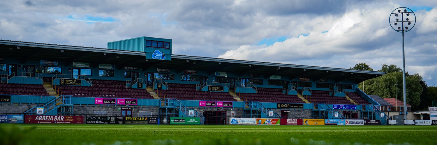 South Shields FC's banner
