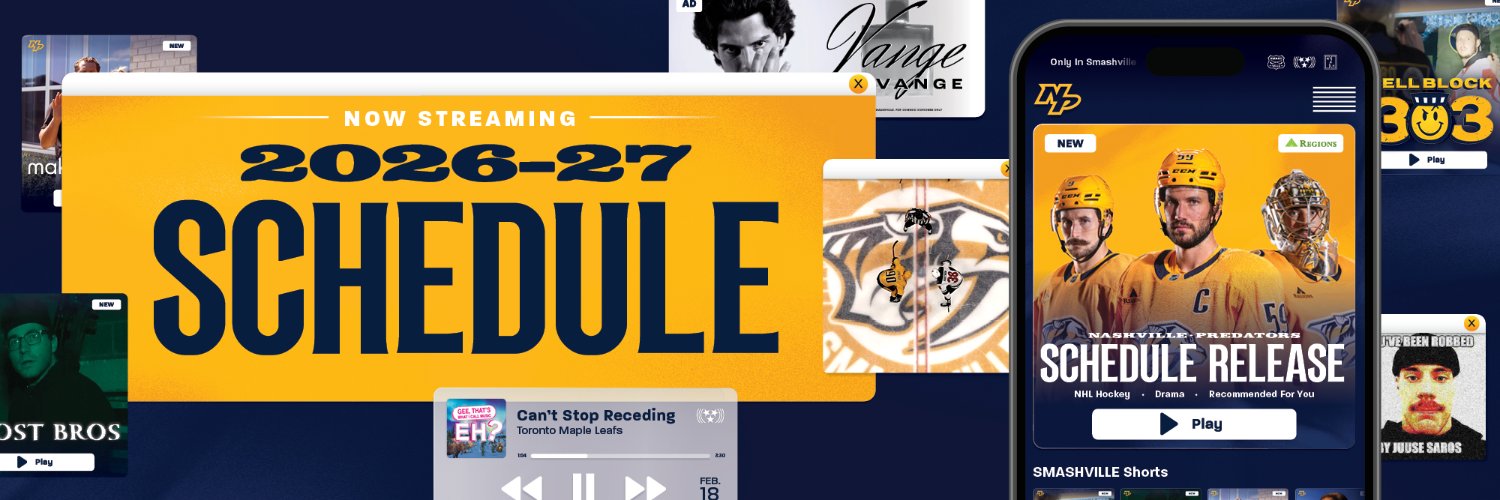 Nashville Predators's banner