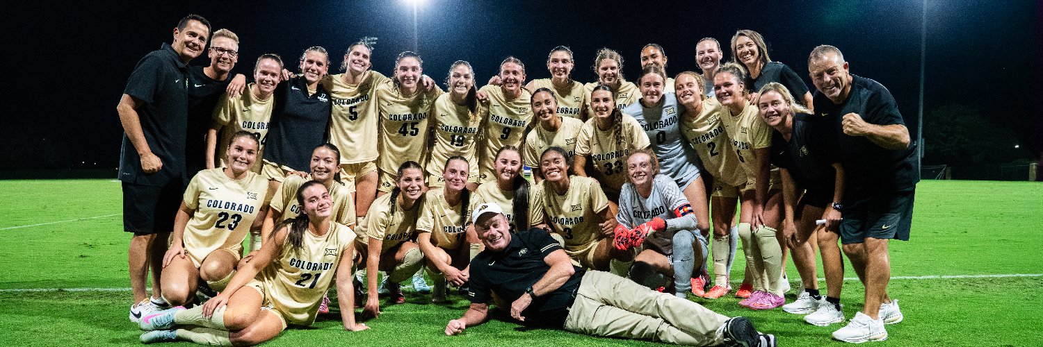 Colorado Buffaloes Soccer's banner