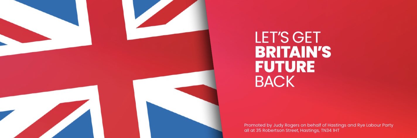 Helena Dollimore MP's banner