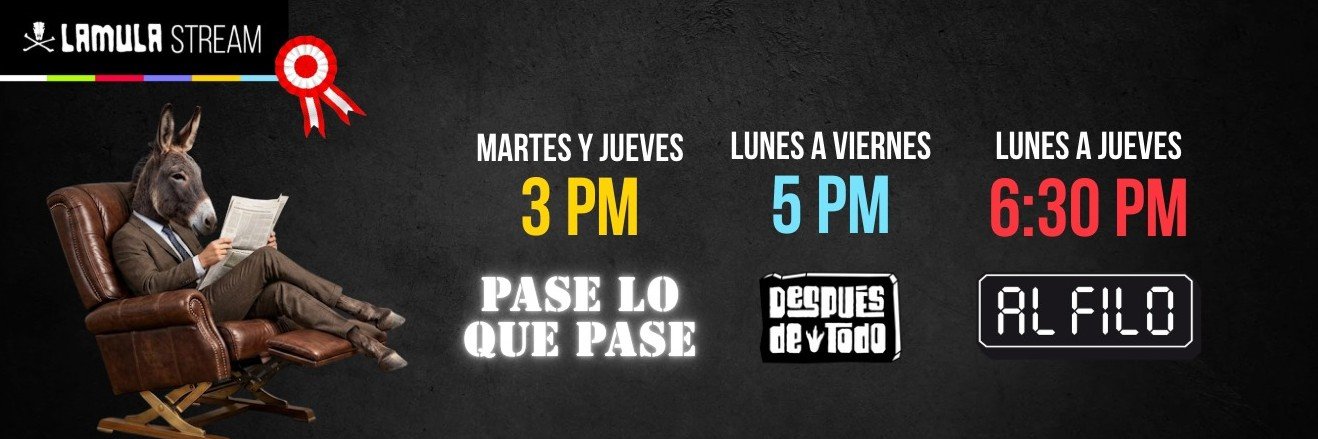 La Mula's banner