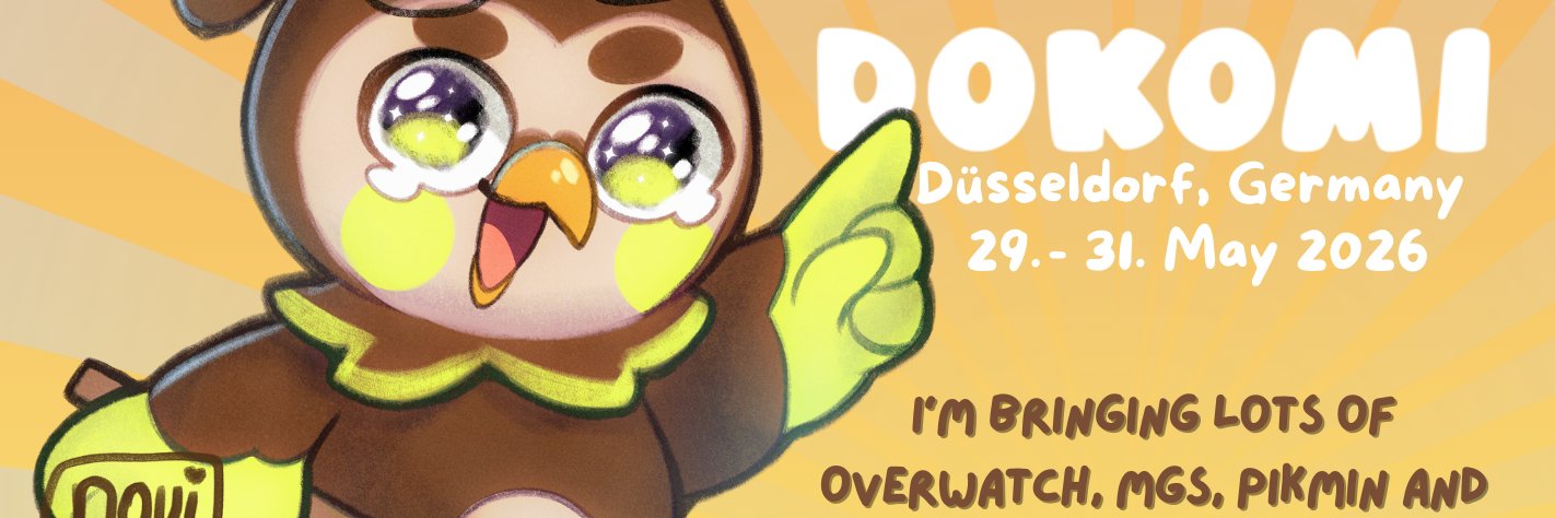 Novi Δ❄️ @ Dokomi Booth #3R39's banner