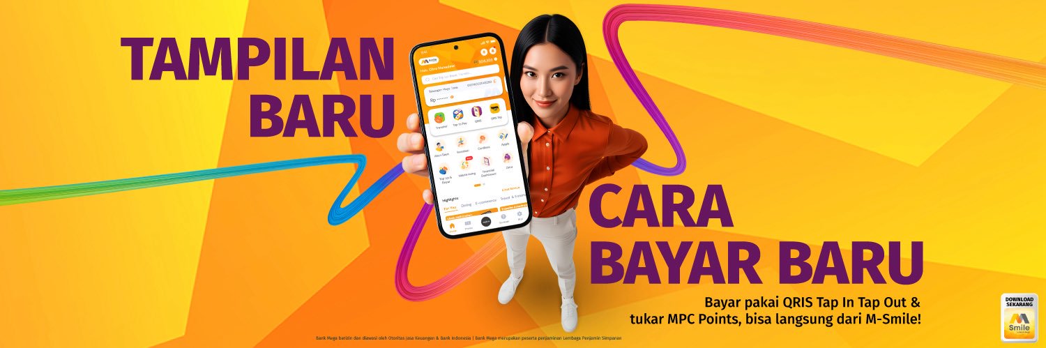 Bank Mega's banner