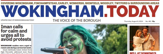 Wokingham.Today's banner