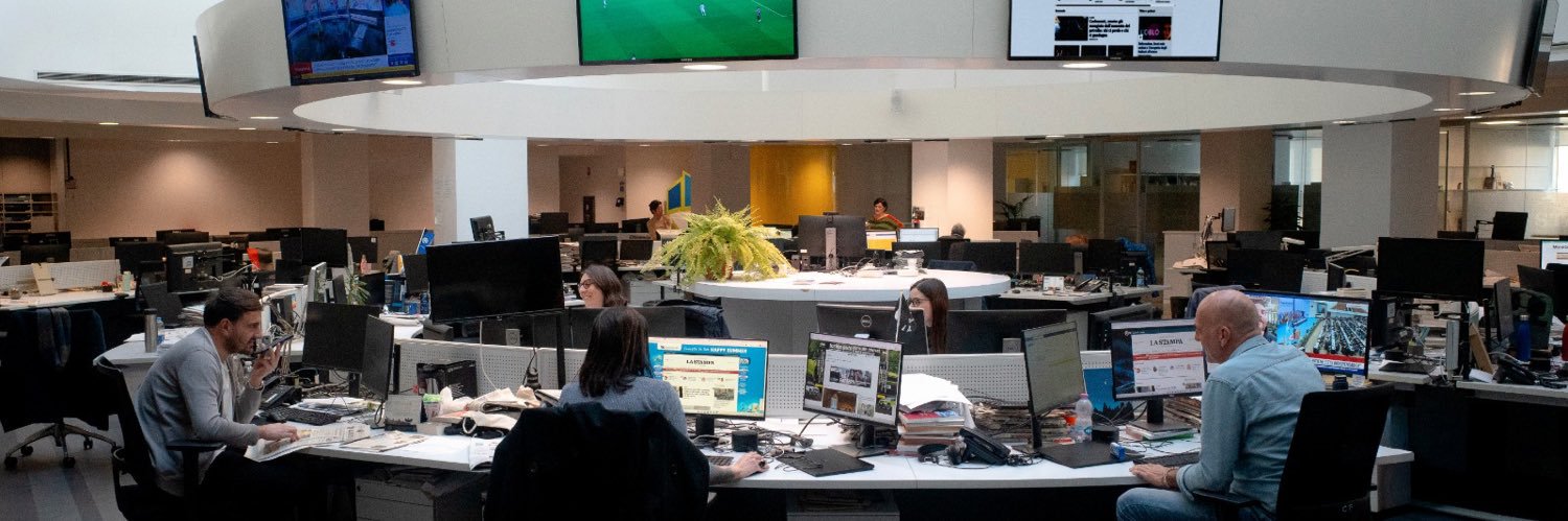 La Stampa's banner