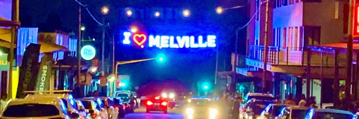 I Love Melville's banner