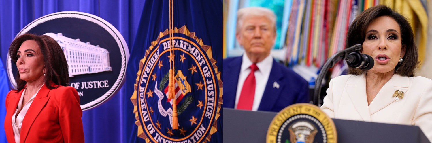 Jeanine Pirro's banner