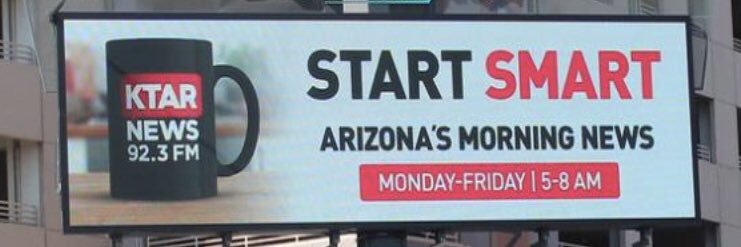 Arizona’s Morning News on 92.3's banner