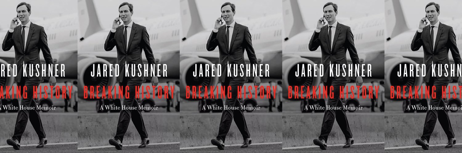 Jared Kushner's banner
