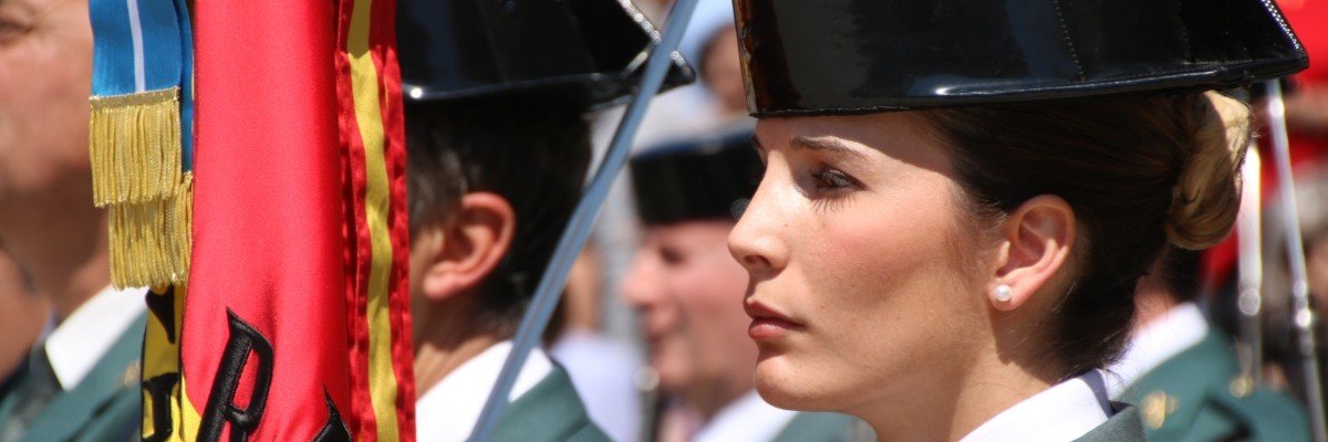 Guardia Civil's banner
