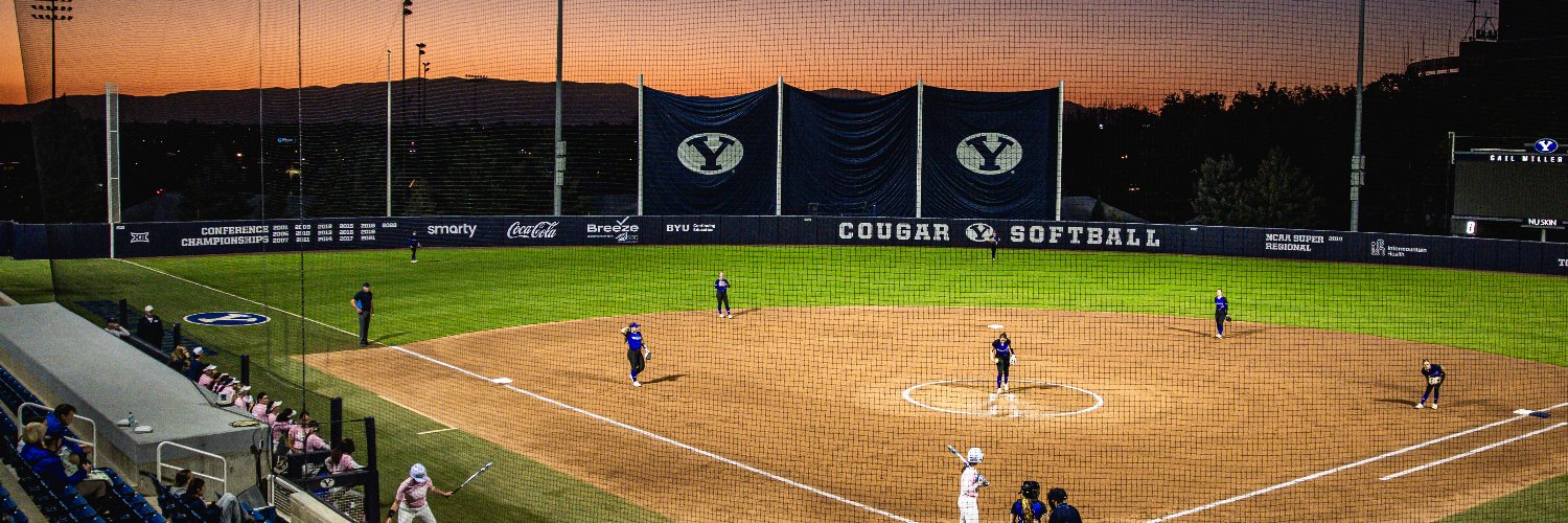 BYU Softball's banner