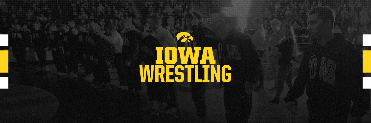 Iowa Hawkeye Wrestling's banner