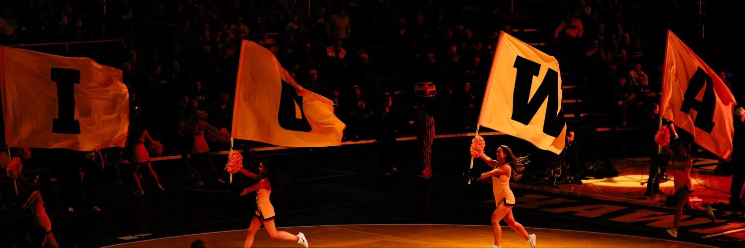 Iowa Hawkeye Wrestling's banner