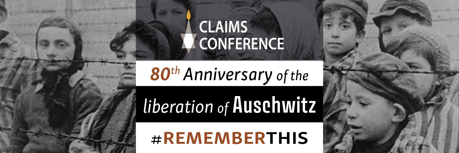 Claims Conference's banner