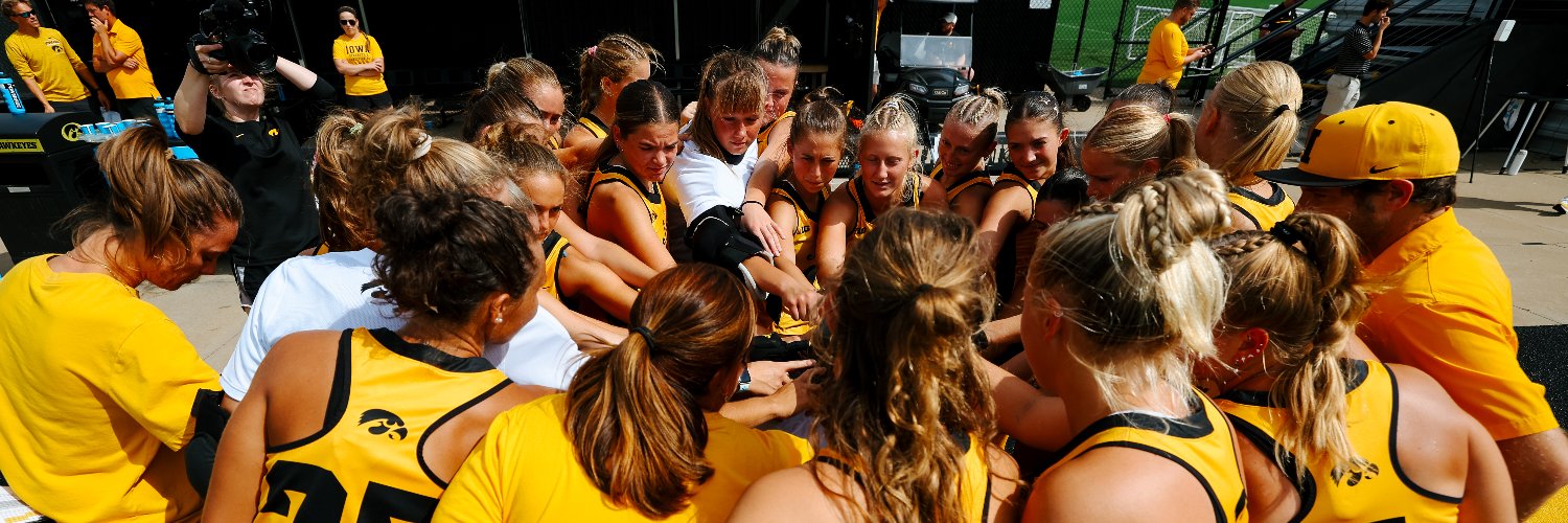 Iowa Field Hockey's banner