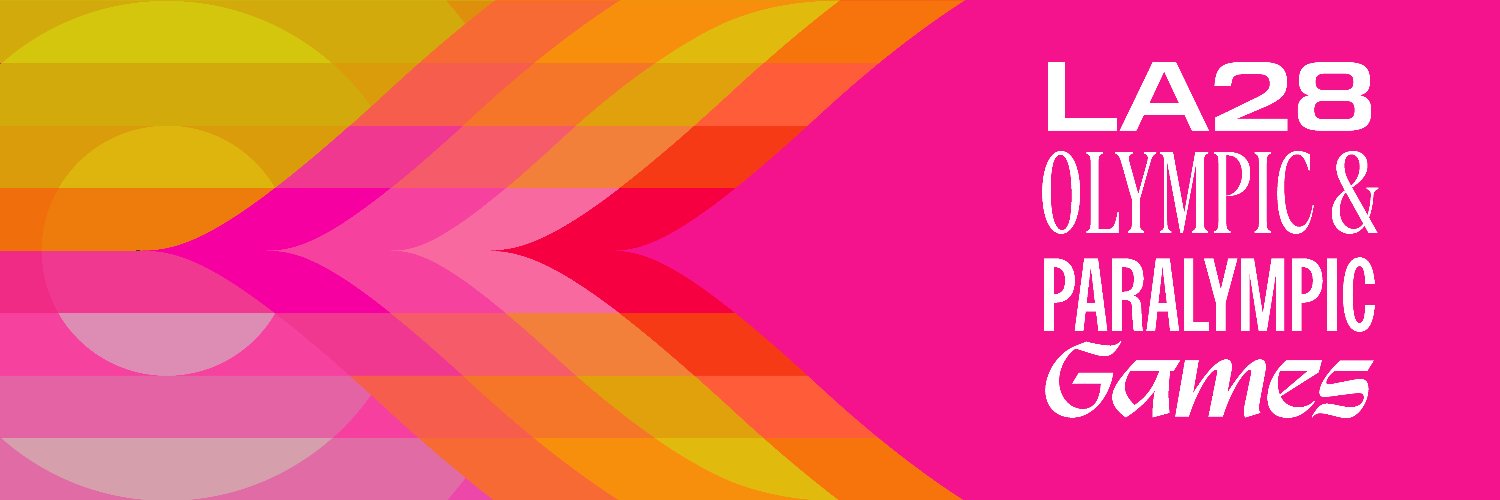 LA28's banner