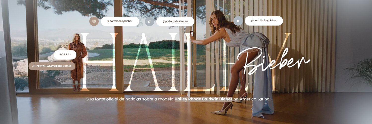 Portal Hailey Bieber's banner