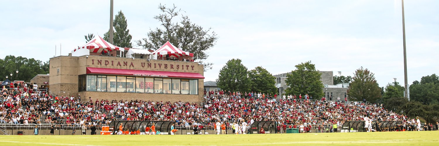 Indiana Men's Soccer's banner