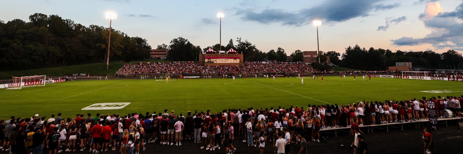 Indiana Men's Soccer's banner