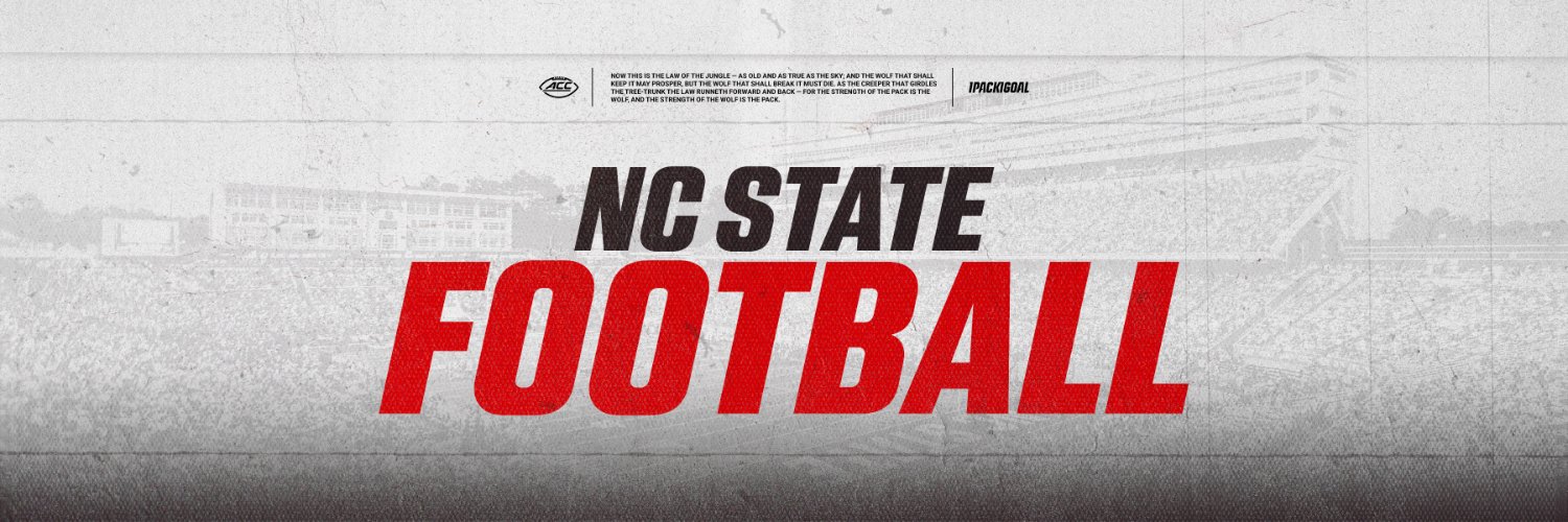 NC State Football's banner
