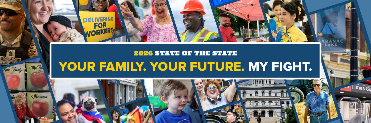 Governor Kathy Hochul's banner