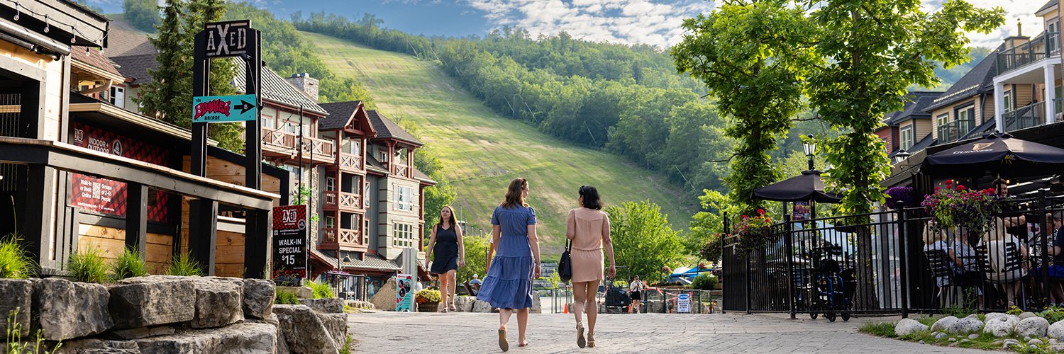 Blue Mountain Resort's banner