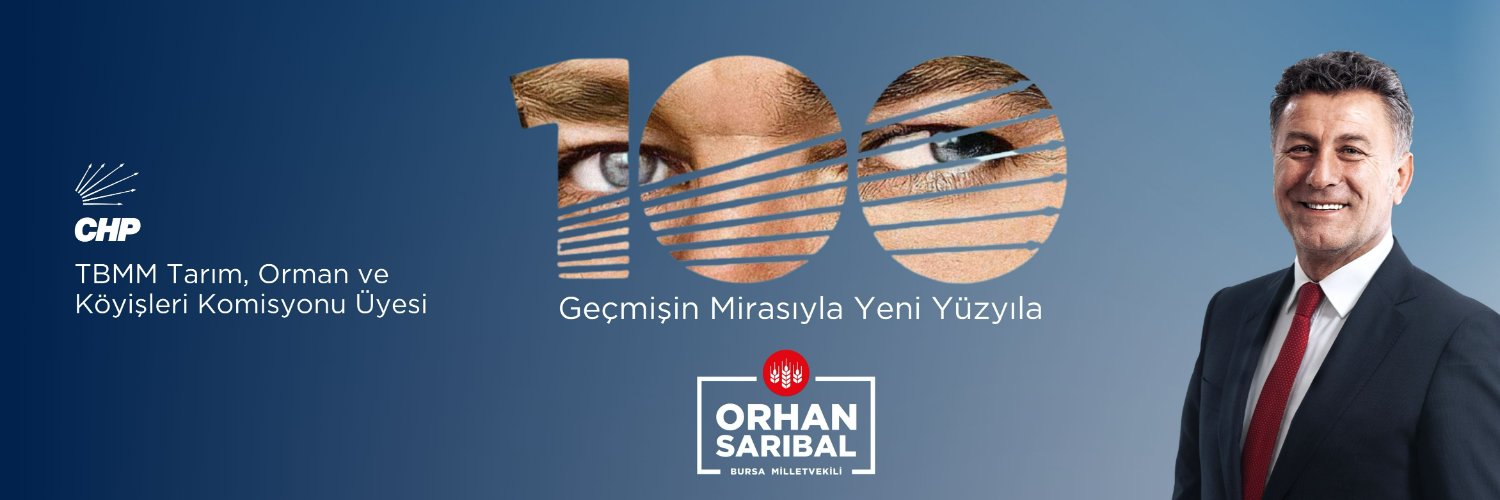 Orhan Sarıbal's banner