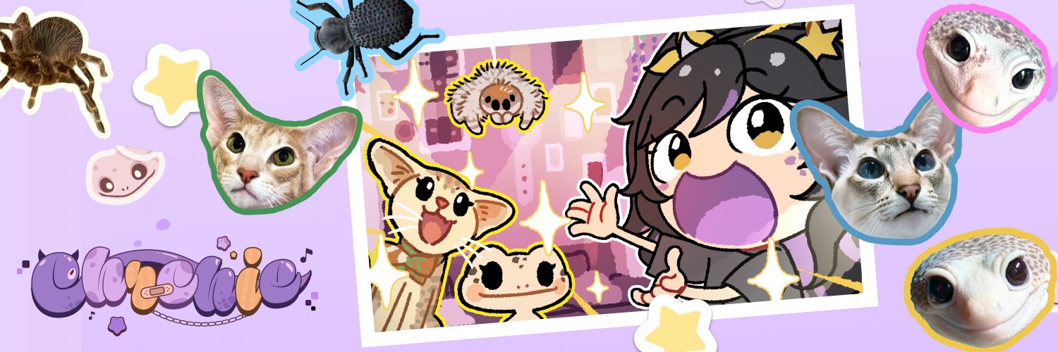 chrchie 🦎⭐️ lizard girl's banner