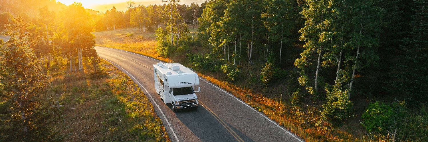 Camping World's banner