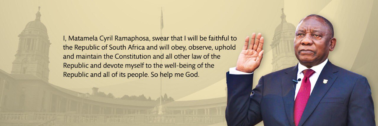 Cyril Ramaphosa 🇿🇦's banner