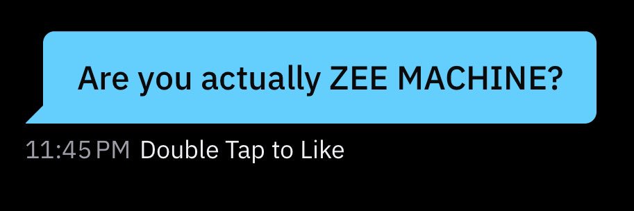 ZEE MACHINE's banner