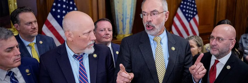 House Freedom Caucus's banner