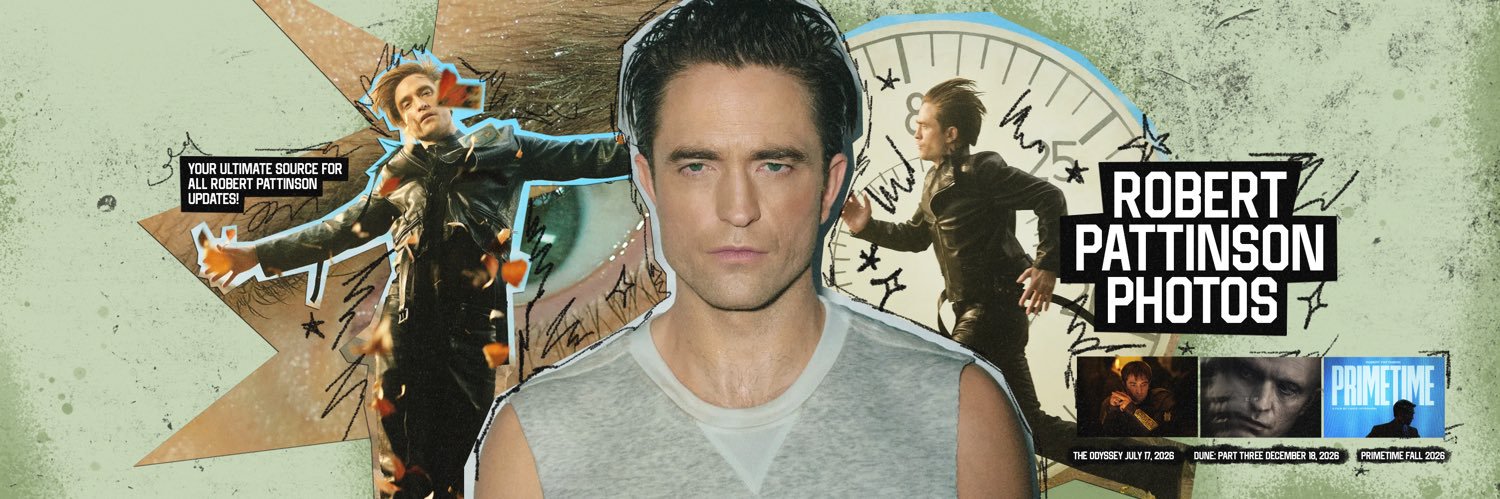 Robert Pattinson Photos | Fansite's banner