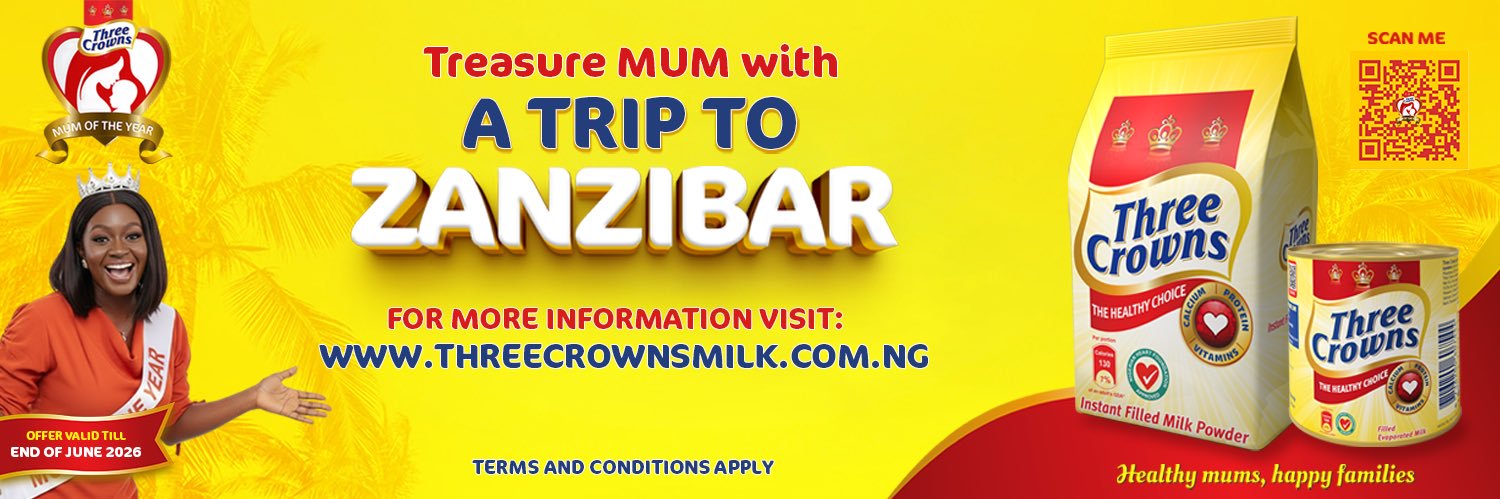Three Crowns Milk's banner