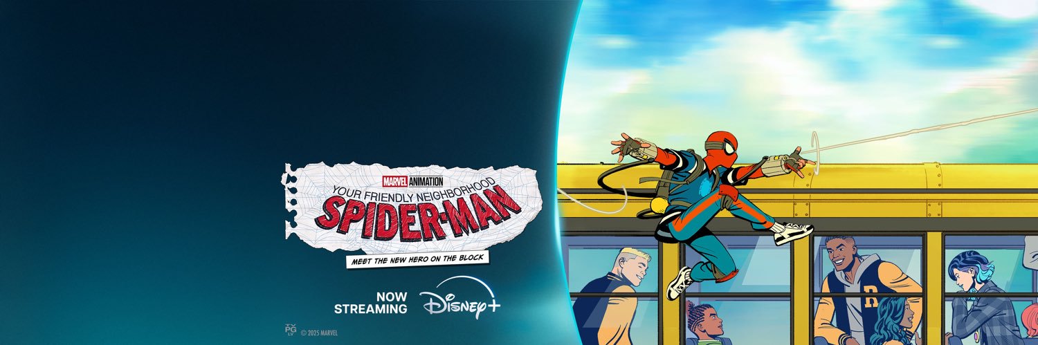 Spider-Man's banner