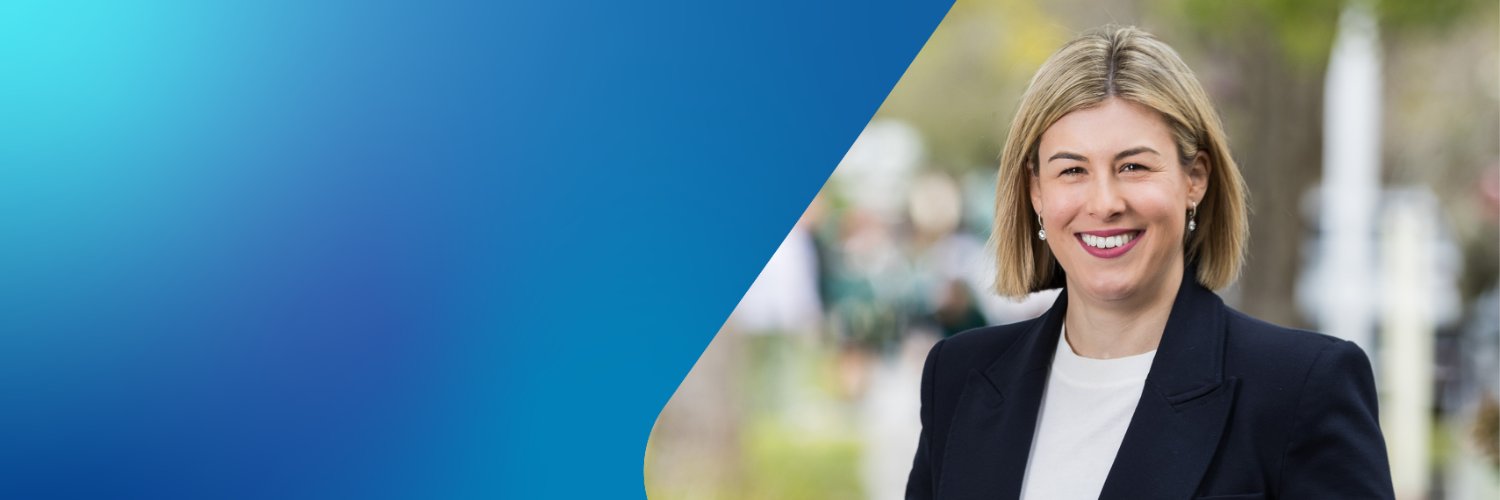 Liberal Victoria's banner