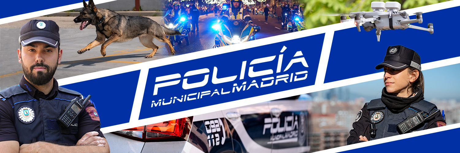 Policía Municipal de Madrid's banner