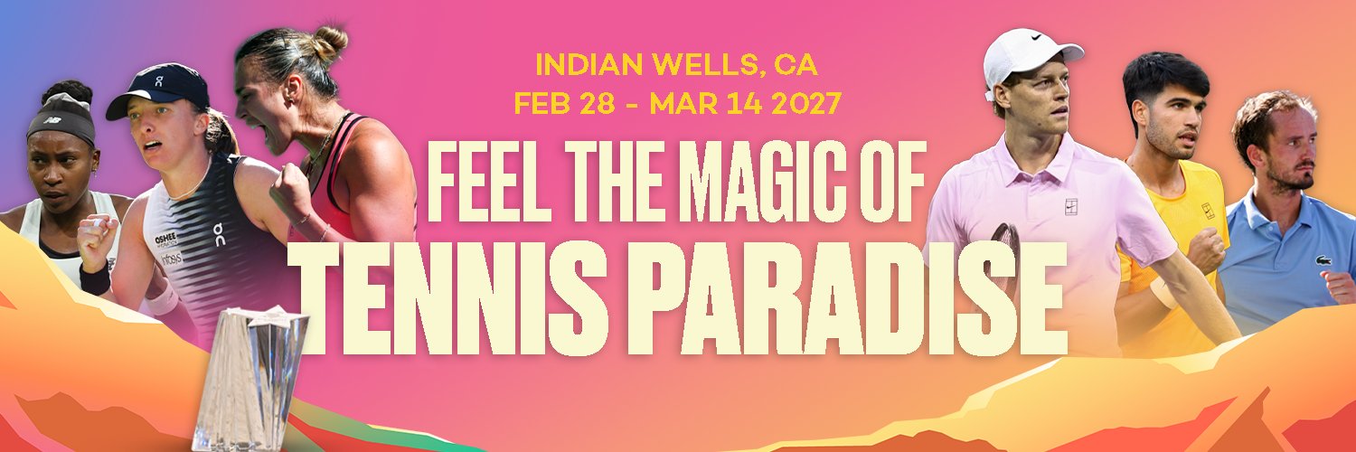BNP Paribas Open's banner