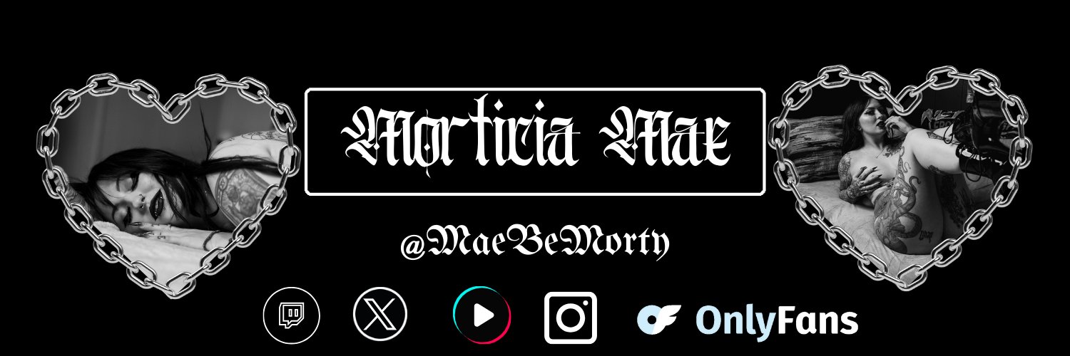 Morticia Mae's banner