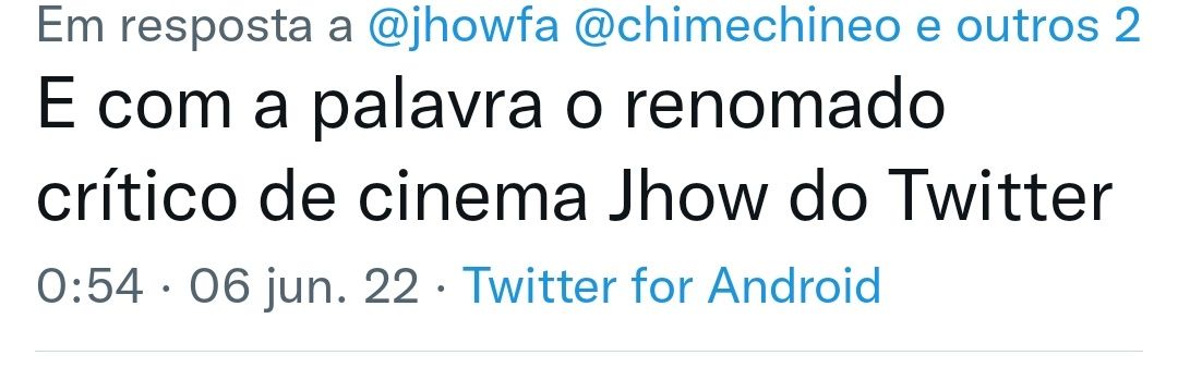 Jhow's banner