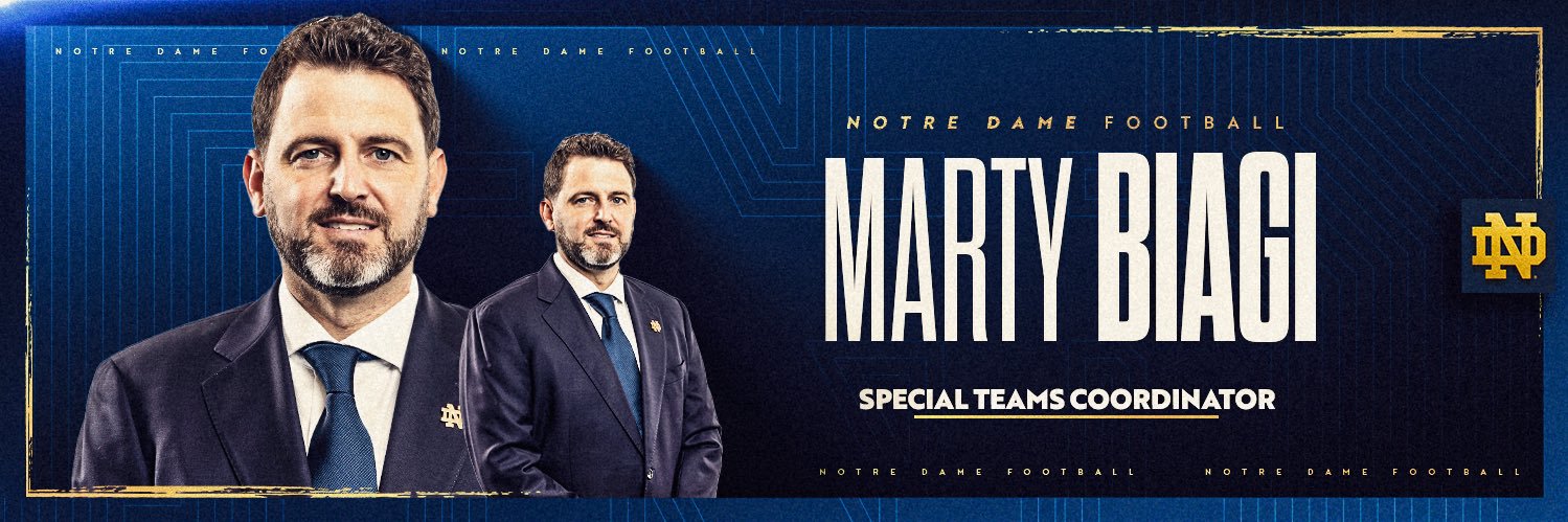 Coach Marty Biagi's banner