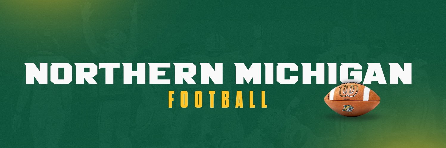 NMU Football's banner