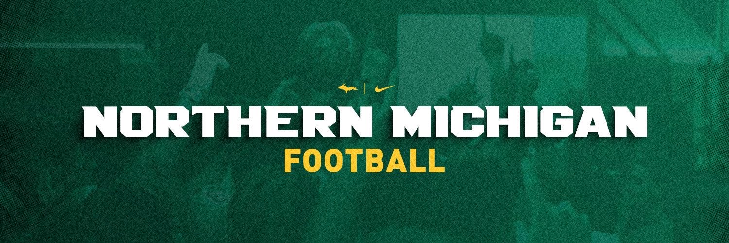 NMU Football's banner