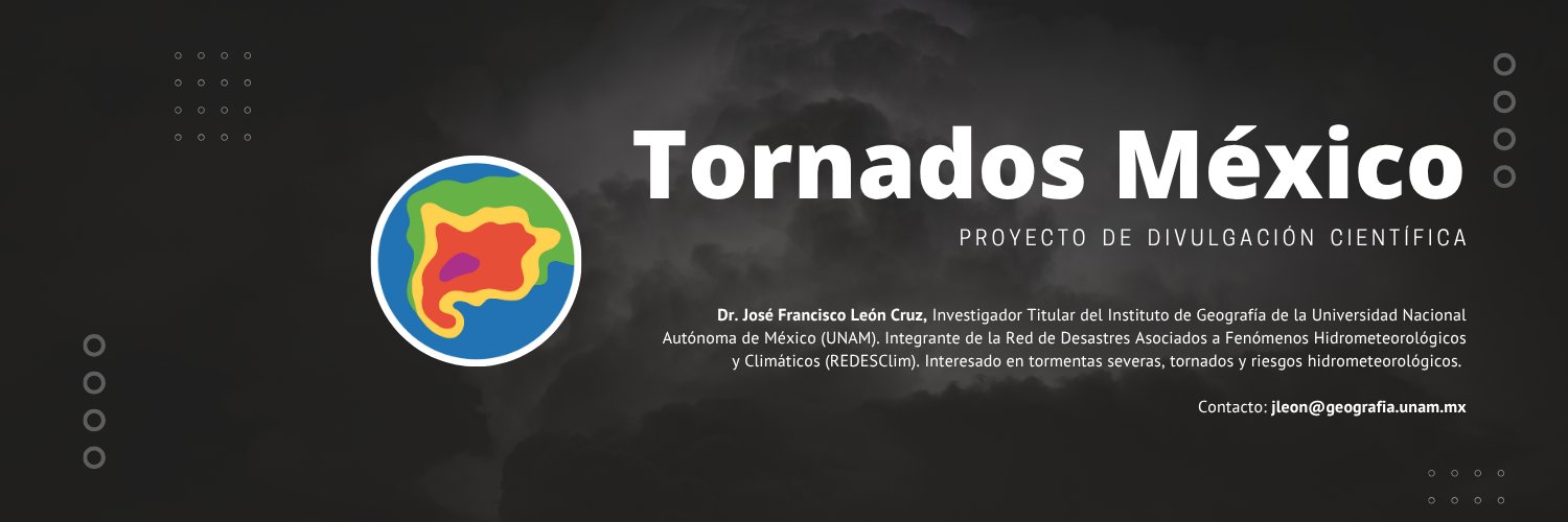 Tornados México's banner