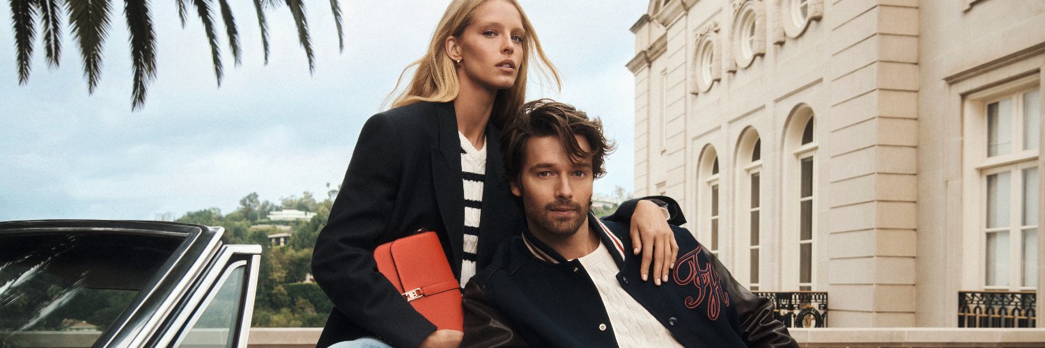 Tommy Hilfiger's banner