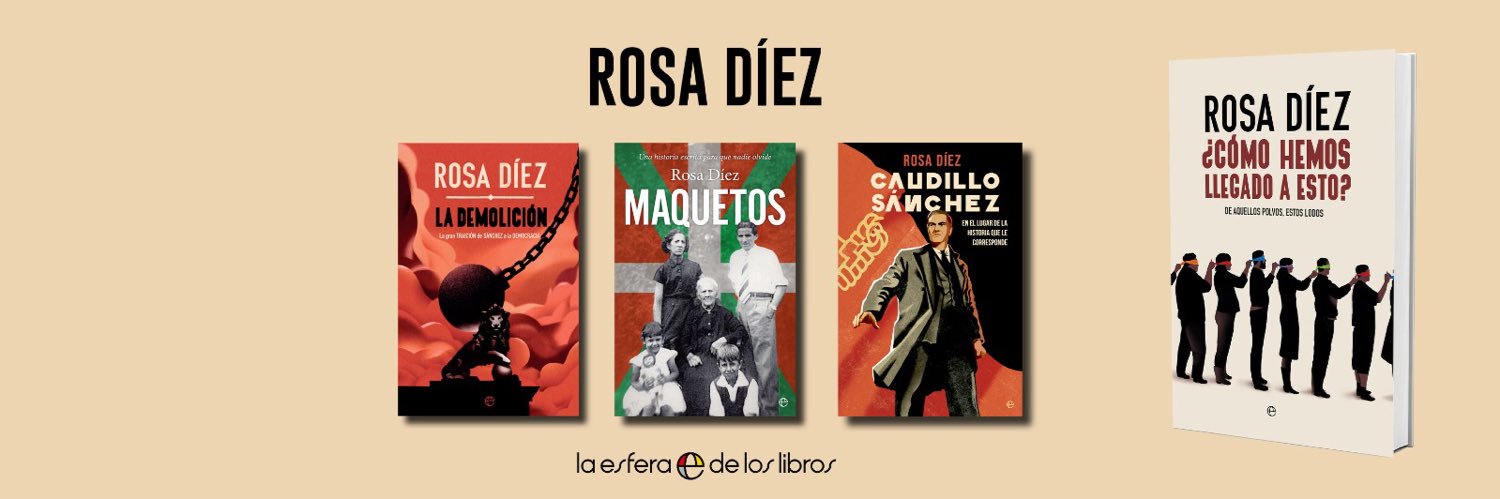 Rosa Díez's banner