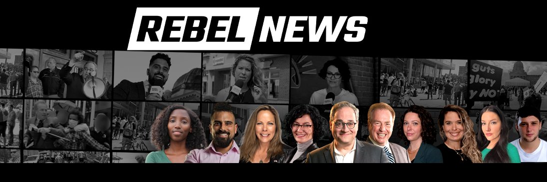 Rebel News's banner